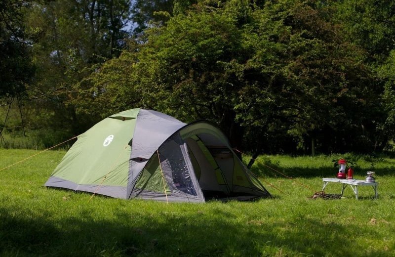 Tent site